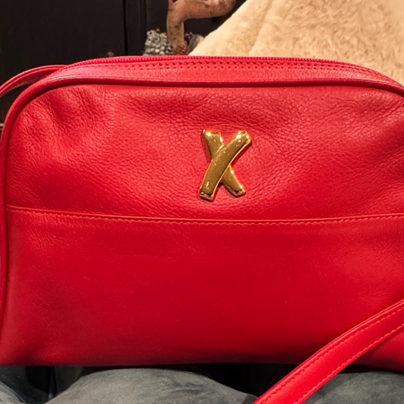 Paloma Picasso Vibrant Red Crossbody Bag - Picture 2 of 8